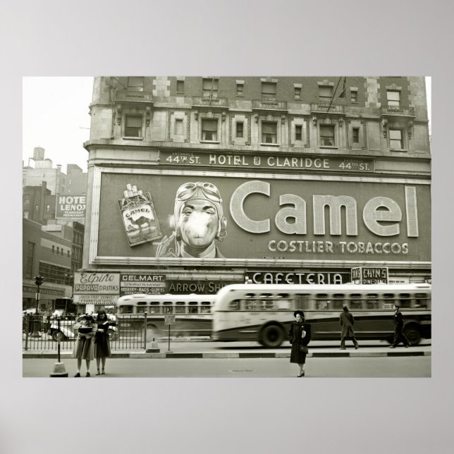 Poster Times Publicité Carré : 1943 (Devant)