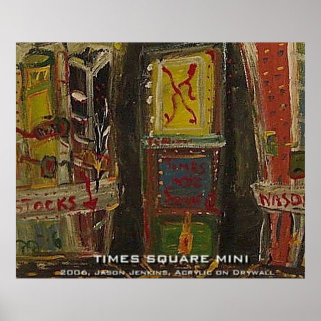 POSTER TIMES SQUARE MINI (Devant)
