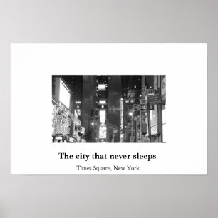 Poster Times Square, NY