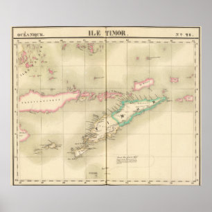 Poster Timor Island Oceania no 28