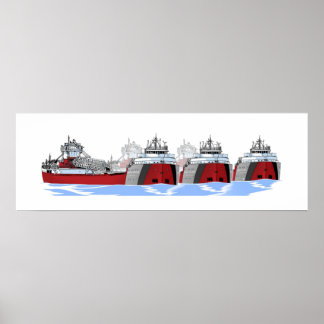 Poster Tin Stacker Triple A Triple