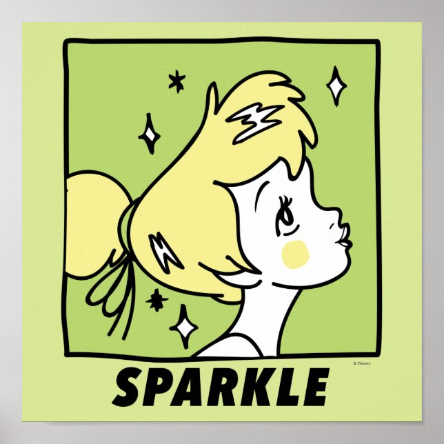 Poster Tinker Bell | Bandes dessinées mignonnes 3 (Devant)