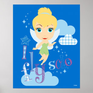 Poster Tinker Bell Je vole seul