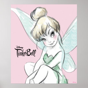 Poster Tinker Bell   Pastel assis
