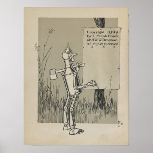 Poster Tinman Copyright 1899