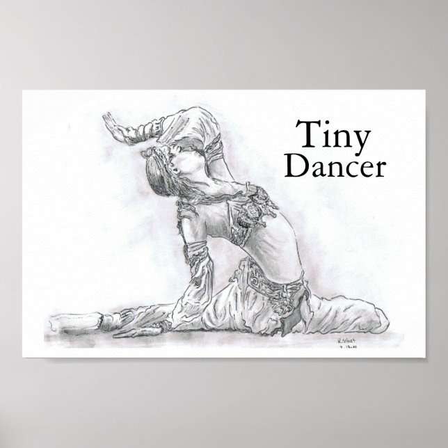 POSTER TINY DANCER (Devant)