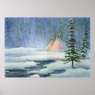 Poster TIPI PAISIBLE par SHARON SHARPE