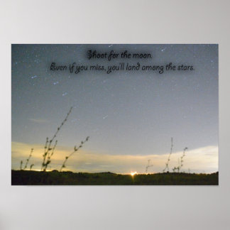 Poster Tir pour les étoiles