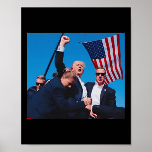 Poster Tir Trump tir Trump tir Trump 2024
