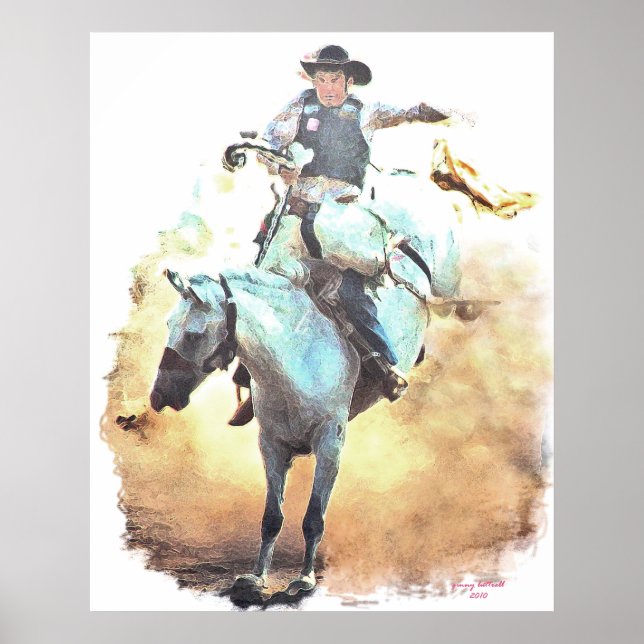 Poster tirage bronc (Devant)