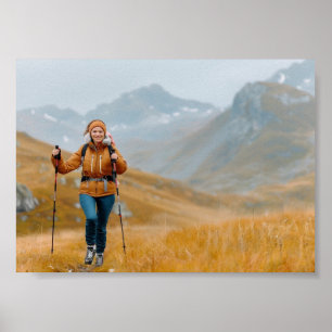 Poster Tirage photo personnalisé 7x5 – Cadeaux photo pers