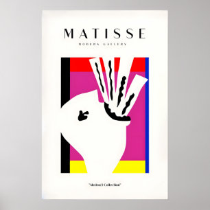 Poster Tirages d'art Matisse - Série Jazz Tête Abstraite