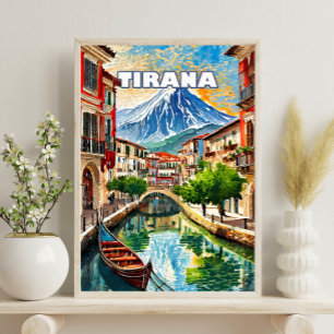 Poster Tirana s'épanouit, joyau des Balkans