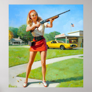 Poster Tirer vers le haut