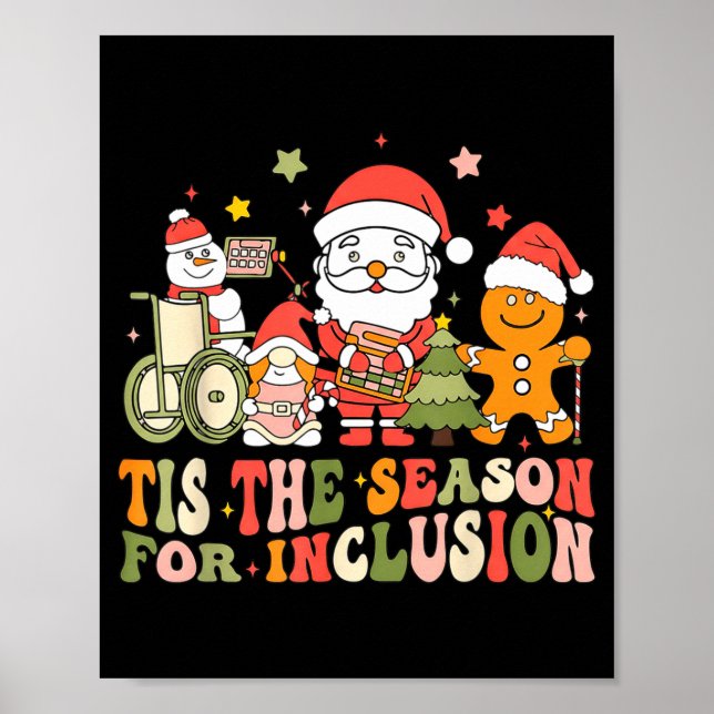Poster Tis The Season For Inclusion  (Devant)