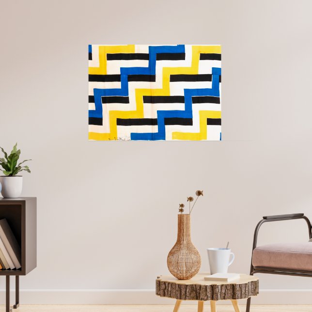 Poster Tissu simultané | Sonia Delaunay | (Salon 3)