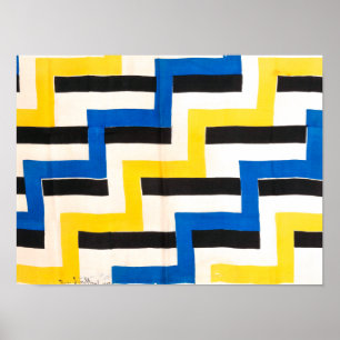 Poster Tissu simultané   Sonia Delaunay  
