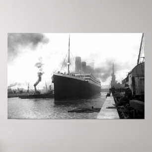Poster Titanic De Southampton - 1912