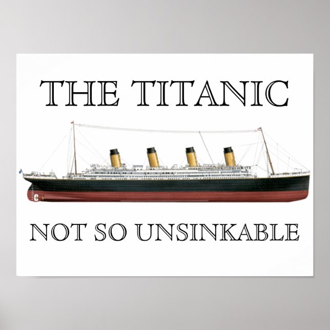 Poster Titanic Semi-Gloss (Devant)