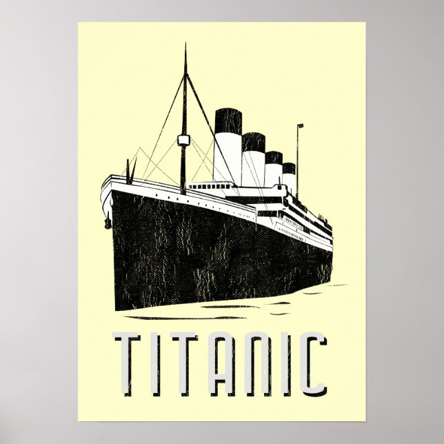 Poster titanique (Devant)