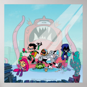 Poster Titans Ados, allez ! Approches de monstres entre