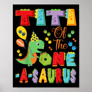 Poster Titi Du Dinosaure Dinosaure Dinosaure Pour Un Saur
