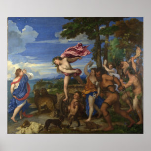 Poster TITIAN - Bacchus et Ariane 1522
