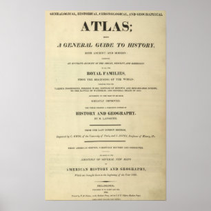 Poster Title Page Complete Genealogical, Historical