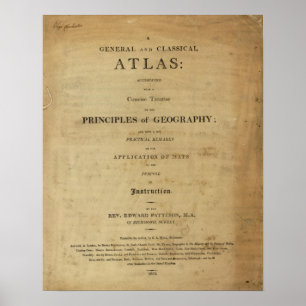 Poster Title Page General & classical atlas