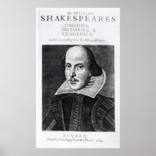 Poster Titlepage, 'M. William Shakespeares