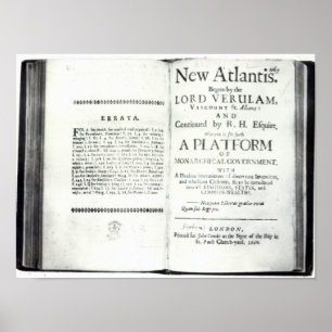 Poster Titlepages to Francis Bacon's