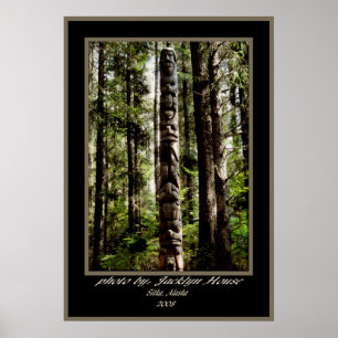 Poster Tlingit Totem
