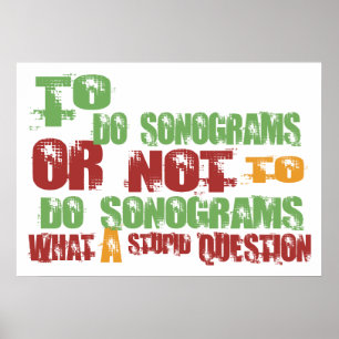 Poster To Do Sonograms