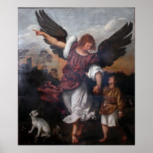 Poster Tobias et Raphael d'Arkhangel - Titian