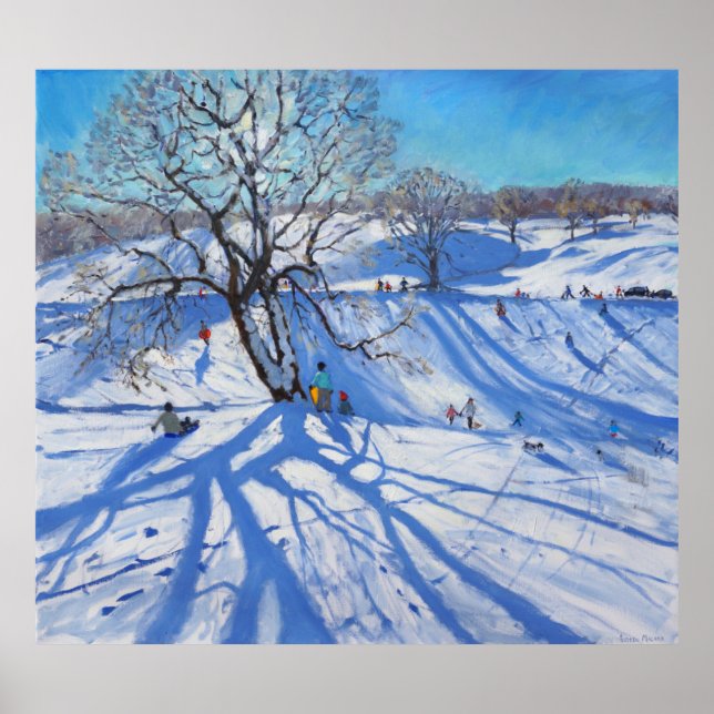 Poster Tobogganers Chatsworth 2012 (Devant)