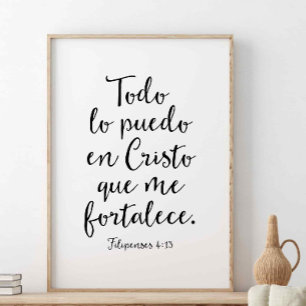Poster Todo Lo Puedo En Cristo, Services aux Philippines 
