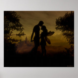 Poster Toile d'amour interdite Imprimer par Julie Fain