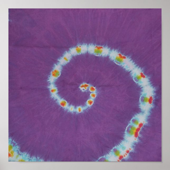 Poster Toile doux violet (Devant)
