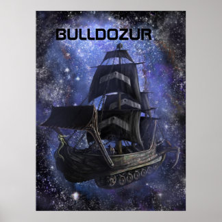 Poster Toile du "Bulldozur Vessel"