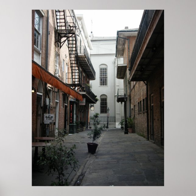 Poster Toile du quartier français #2 (Devant)