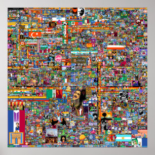 Poster Toile finale ou lieu