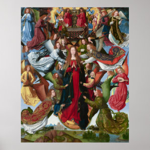Poster toile galerie art peinture réimpression.