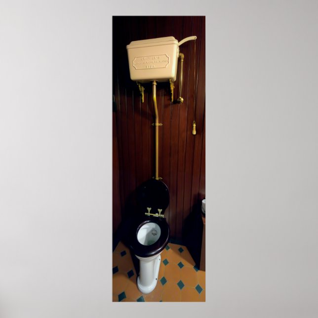 POSTER TOILETTE EN CUIVRE (Devant)