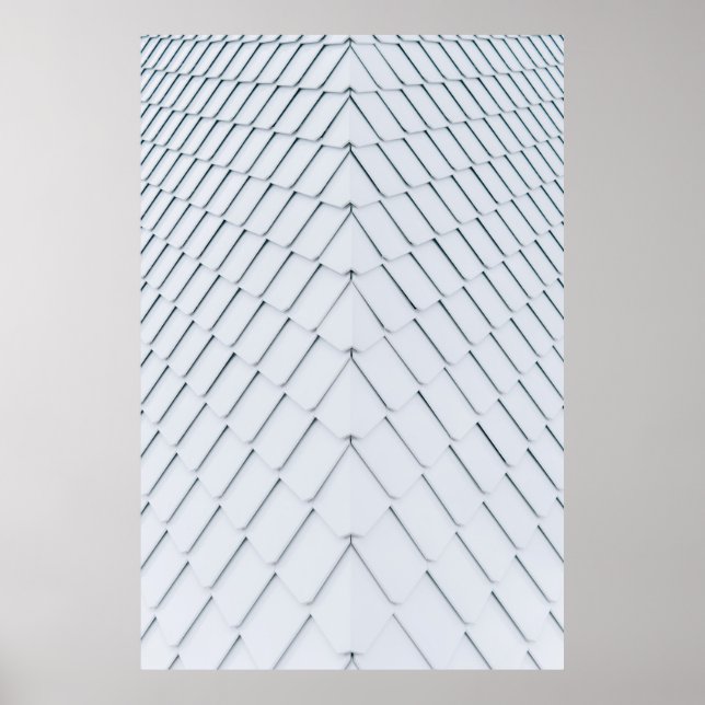 Poster Toit blanc (Devant)