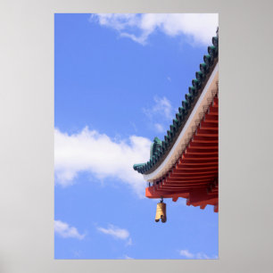 Poster Toit du sanctuaire shinto