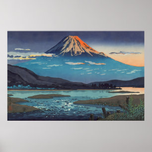 Poster Tokaido Fujikawa 1939 par Tsuchiya Koitsu