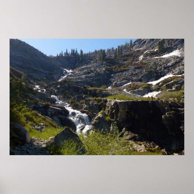 Poster Tokopah Falls I at Sequoia National Park (Devant)