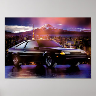 Poster Tokyo Celica