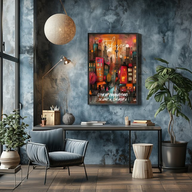 Poster Tokyo: Futuro e Innovación (Créateur téléchargé)