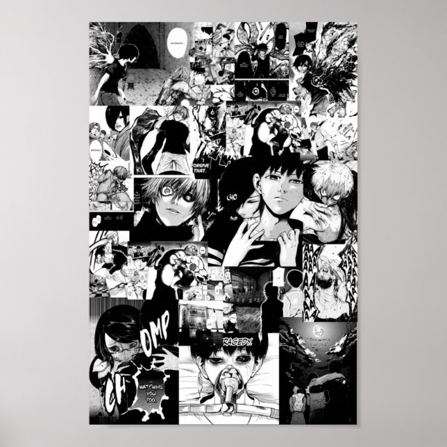 Poster Tokyo Ghoul Manga Collage (Devant)
